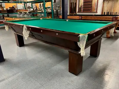 Table billard usagée antique Brunswick Monarch used pool table, View more