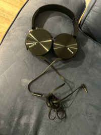 sony cord headphones