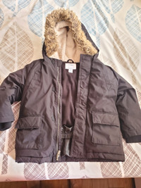 Boys parka jacket for sale (5 yr old) used like new