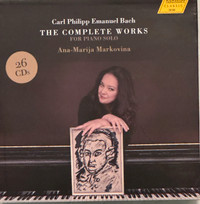 Complete Piano works CPE Bach Markovina Hanssler