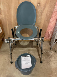 Guardian Signature Drop Arm Commode - Brand New