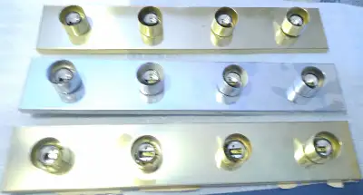 Various Bathroom lighting fixtures $5 ea, View more