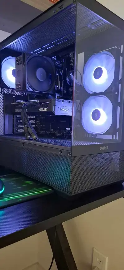 gaming pc ryzen7 7700x 32g ddr5 1t nvme rtx 4070Super , View more