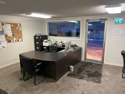 Shop and office for lease. 8319 and 8323-100 avenue Fort St John. Available March 1st or sooner. 700...