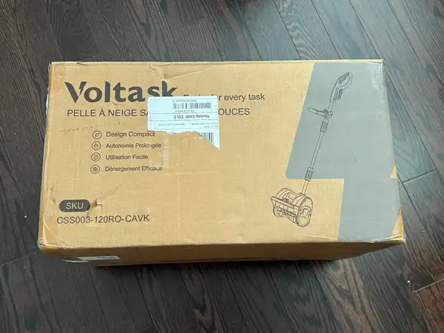 **NEW** Voltask Cordless Snow Shovel in Snowblowers in Markham / York Region - Image 6