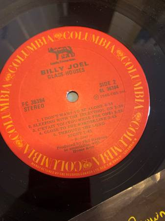Billy Joel -LP Vinyl Records in CDs, DVDs & Blu-ray in Burnaby/New Westminster - Image 4