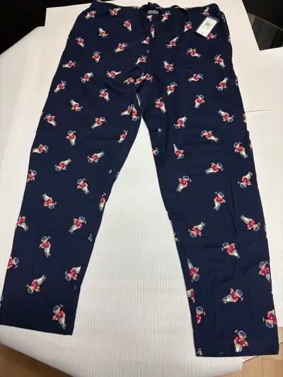Polo Ralph Lauren - NEW - Men's PJ Pants - XL - NAVY with BEAR P, View more