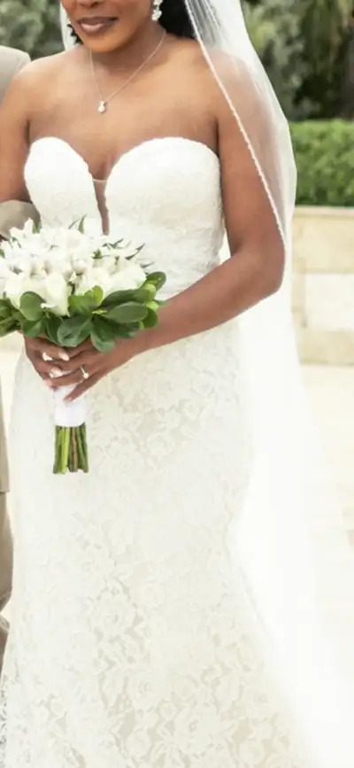 Kleinfeld- Mikaela Designer Lace Wedding Dress, View more