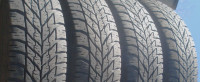 195/65 R15 (4) Goodyear UltraGrip winter tires