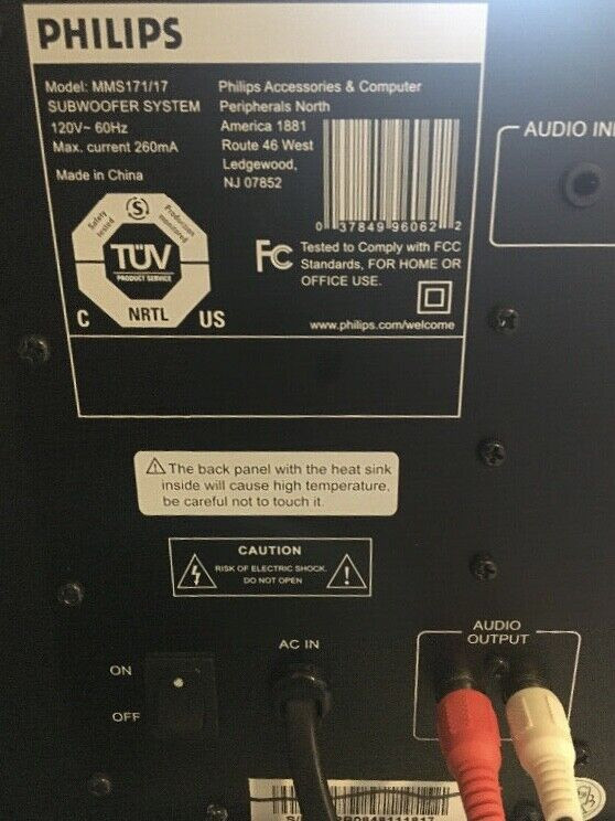 Philips mms171 hotsell