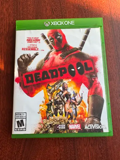 Deadpool Xbox One Game Marvel - MINT, View more