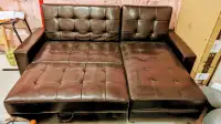 3-Piece leather Sectional