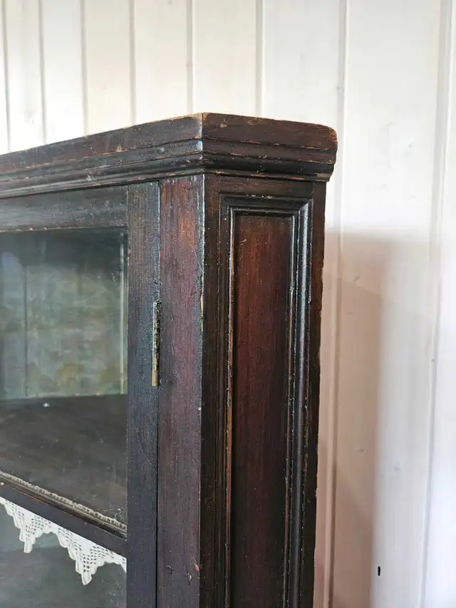 Mennonite Corner Wall Cabinet - Delivery Available in Hutches & Display Cabinets in Winnipeg - Image 6