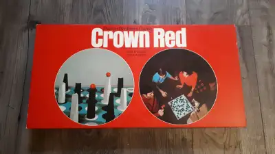 Crown Red Parker Brothers 1969 Board Game, View more