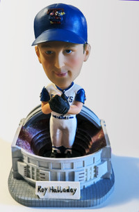 Highly Collectable - Roy Halladay - Skydome - Blue Jay Bobble