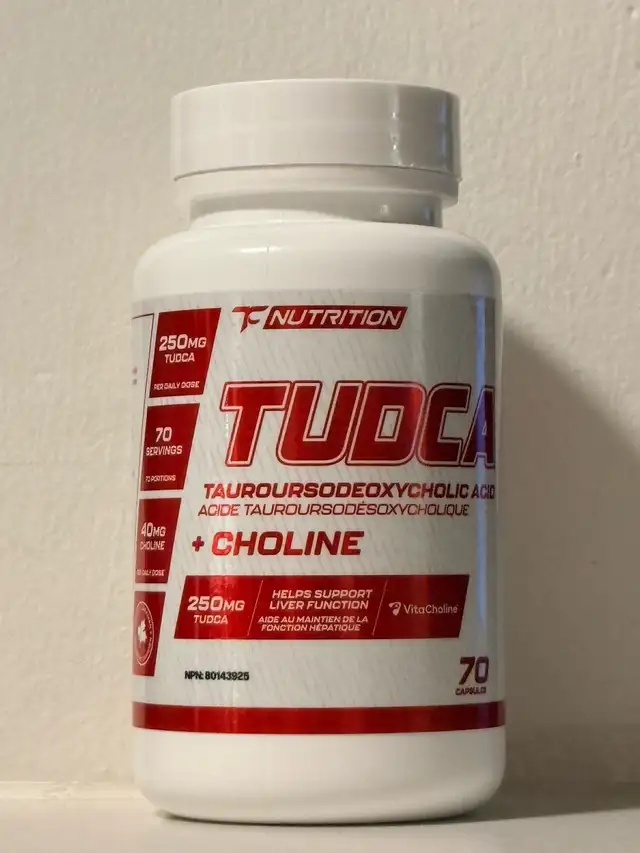 TC Nutrition TUDCA + Choline – 70 Capsules – New