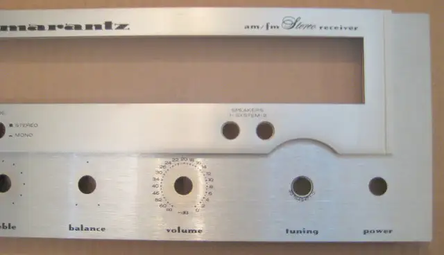 Marantz 1515 Receiver Faceplate In Very Good Condition in Stereo Systems & Home Theatre in Mississauga / Peel Region - Image 4
