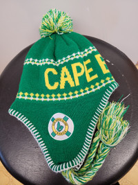 Cape Breton Winter Hat With Ear Flaps & Tassels