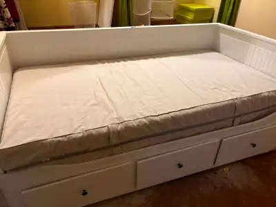 2 Vannareid Twin mattresses from IKEA (meant for a trundle bed) - Regularly $229 each new. Selling f...