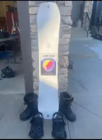  Full pro snowboard set up 