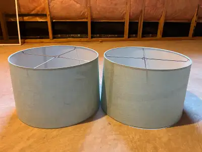 lamp shades x2, View more