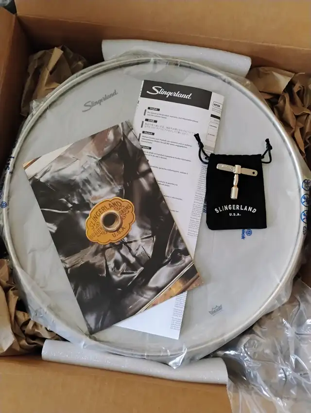 Slingerland Radio King Artist Snare Drum 2026..  "PRICE DROP" in Drums & Percussion in Oshawa / Durham Region - Image 7