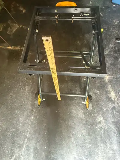 A portable miter saw stand , View more