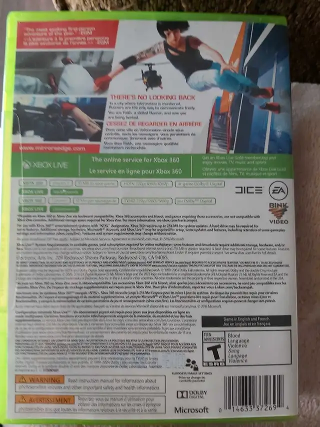 xbox one _xbox360 Mirrors edge brand new  in XBOX One in Dartmouth - Image 5