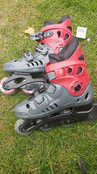 New rollerblades and running shoes 