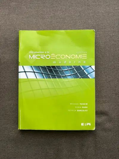 Introduction à la Microéconomie moderne 4e Édition - M.P. et al., View more