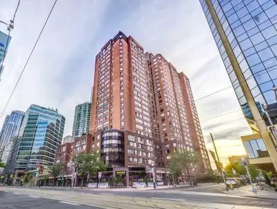 Overview: Available from September 1st $2,900 Welcome to Bay Street Toronto! 2 Bedrooms | 1 Bathroom...