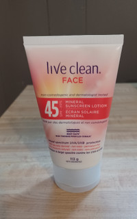 Live Clean SPF 45