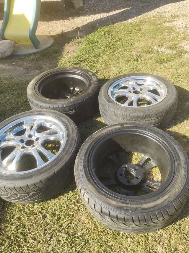 5×100 Wheels and Tires  in Tires & Rims in Lethbridge - Image 4