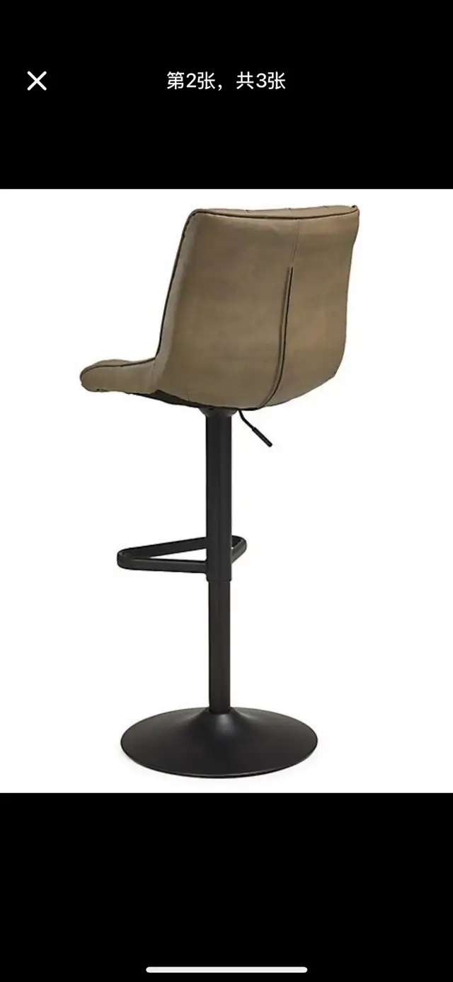 Brand New leather Bar stool  in Chairs & Recliners in City of Toronto - Image 3