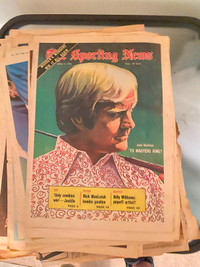 Vintage 1970s The Sporting News x 19 - Nicklaus Palmer Aaron++