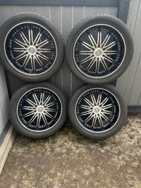 22 inch Rims and Tires