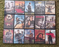 Lot of 15 x DVD Movies or Individual Selection-Stallone/The Rock