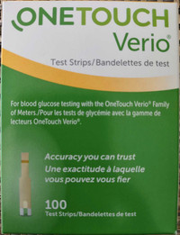 OneTouch Verio Test Strips.