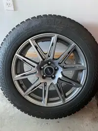 4 Winter tires on rims. Used one season.  236 60 R18 $87