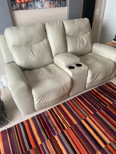 LOVE SEAT SOFA  Leather, electric reclining, View more