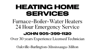 NO HEAT ? Need a part ? Heat Exchanger Inspection 24/7 Call or Message John Oakville and Surrounding...