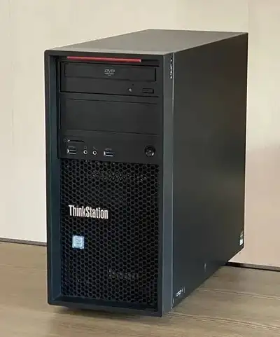 ThinkStation,16GB RAM,256GB SSD, 4-Core Xeon, Quadro M2000/4GB, View more