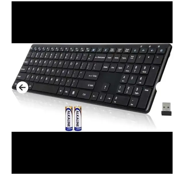 New Wireless 2.4G USB Ultra Slim Keyboard64269660145409120