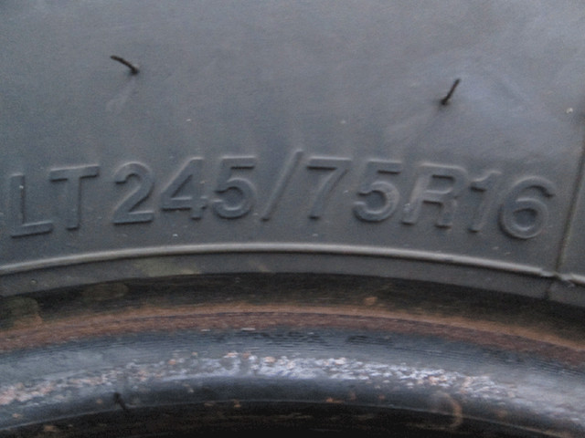 2 winter tires LT248 75 R16 in Tires & Rims in City of Halifax - Image 3