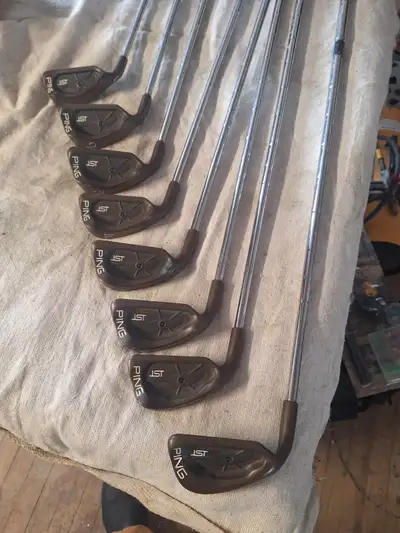 Ping left hand irons, View more