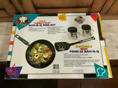 Patio Chef New BBQ Wok Kit #028009, View more