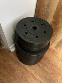 Weight with bar