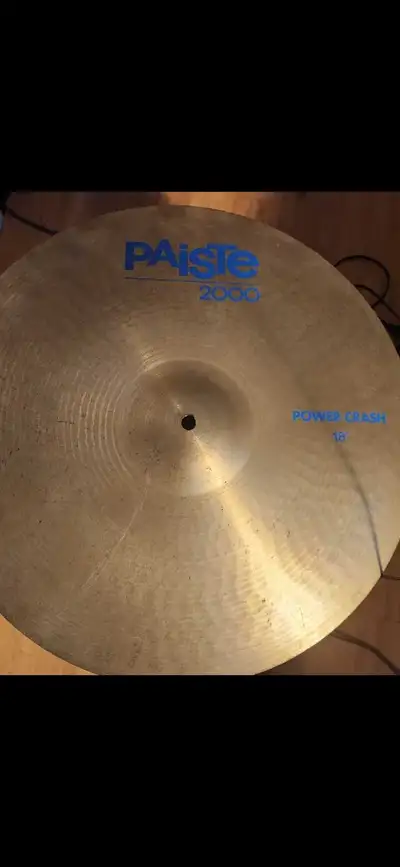 cymbale 18 series 2000 paiste, View more
