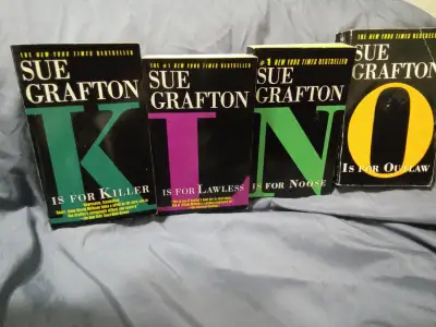 4 - SUE GRAFTON BOOKS, View more
