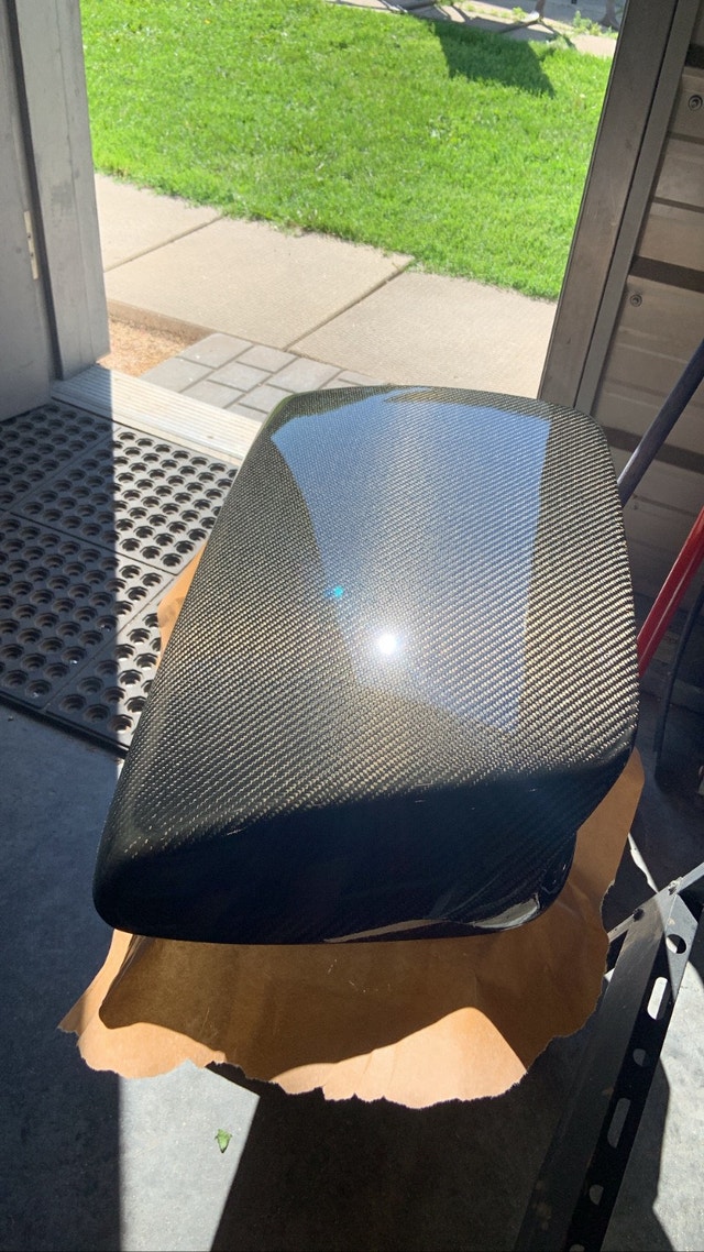2006 Subaru sti carbon fiber hood scoop Auto Body Parts Winnipeg